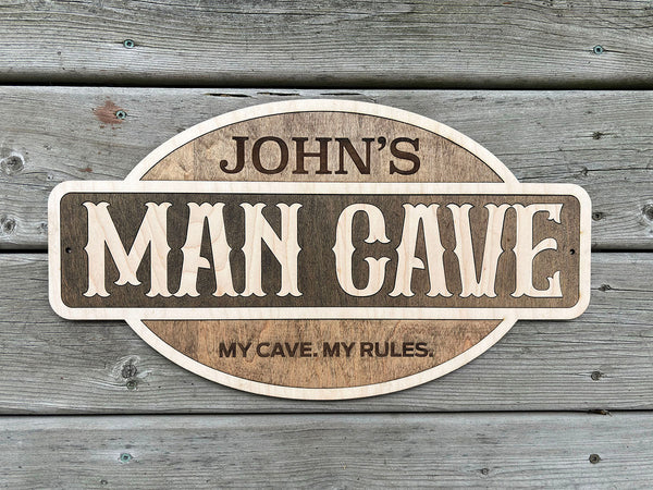 Custom Man Cave Sign