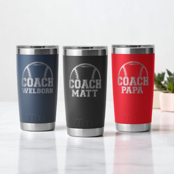 Custom Coach Tumbler