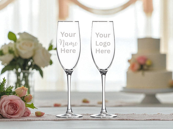 Custom Champagne Glasses