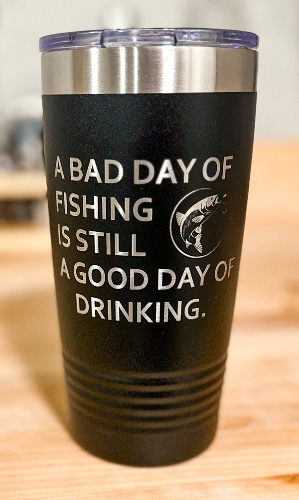 Fishing 20oz tumbler