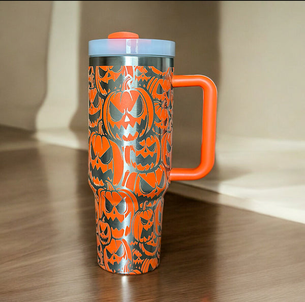 Pumpkin Halloween Tumbler