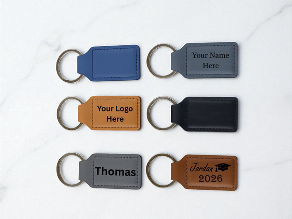 Custom Leather Keychain
